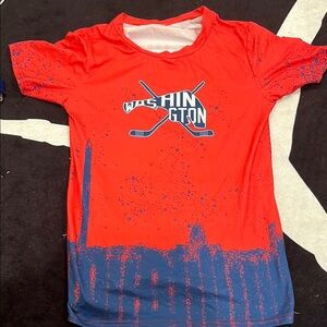 Washington Kids Red and Blue Graphic T-Shirt